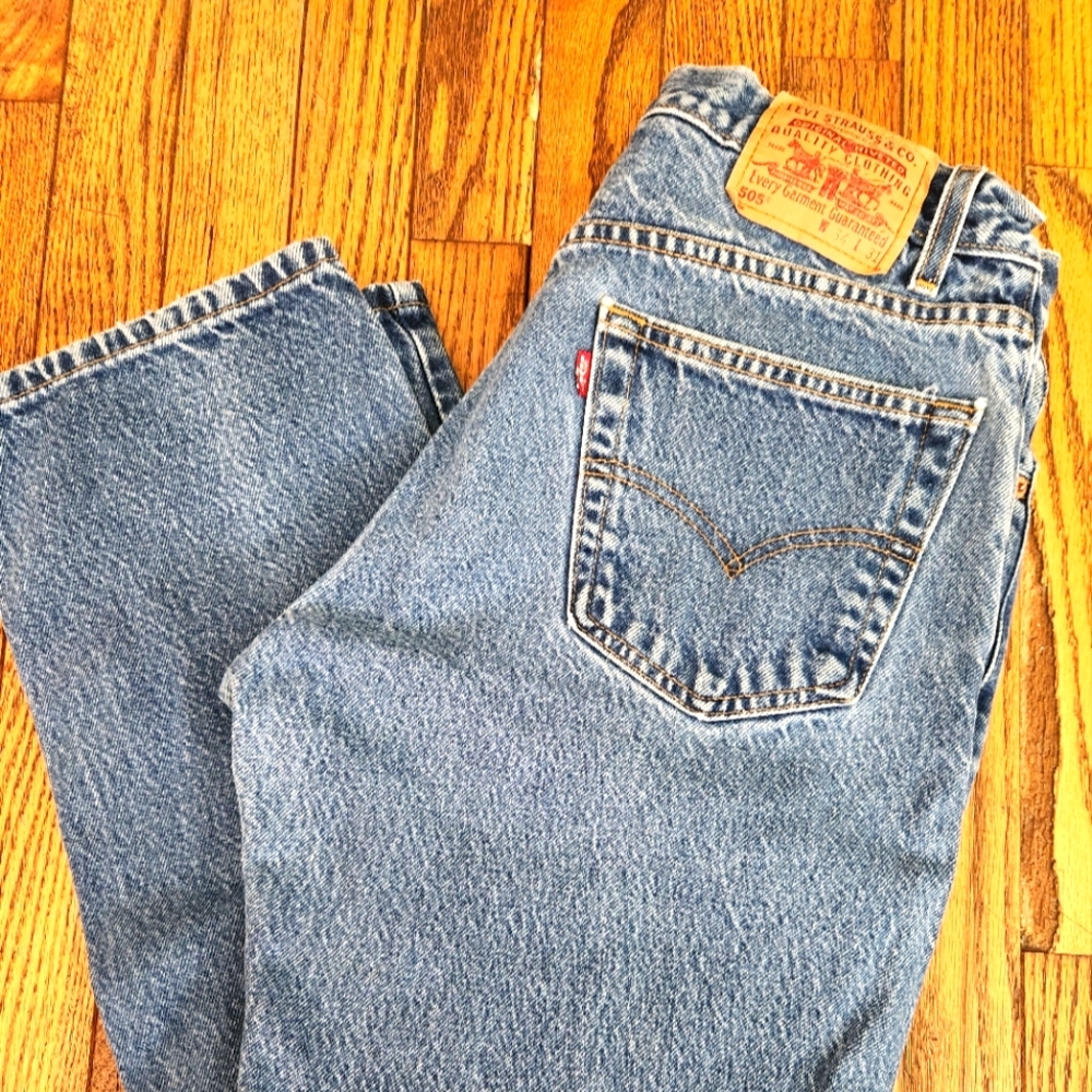 Vintage Levi's 505 higher rise 34 x 31
